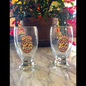 New Castle Werewolf Ale Beer Glasses
